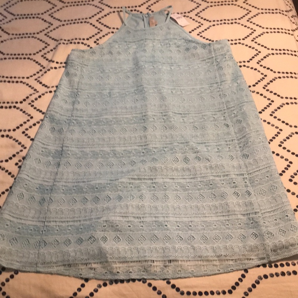 Blue Lace Loft dress, size 4